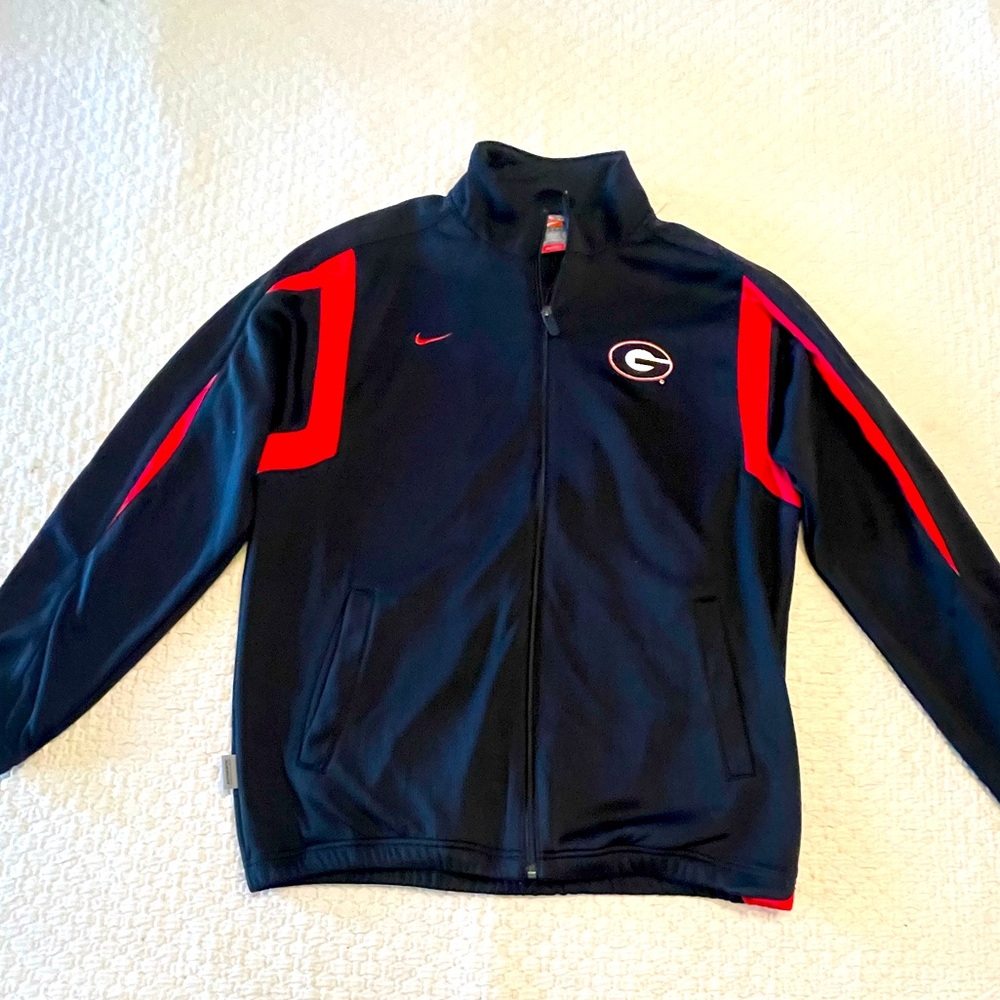 Nike Fit Storm Georgia Zip Pullover Men’s Sz Medium New with Tags